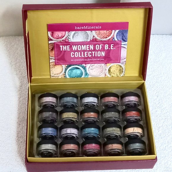 bareMinerals Women of BE 20-Piece Eye Color Collection - New in Box - Picture 1 of 6